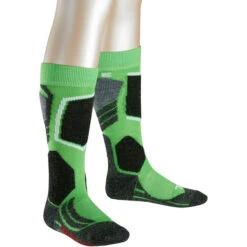 Falke SK2 Skisocken Vivid Green Kinder