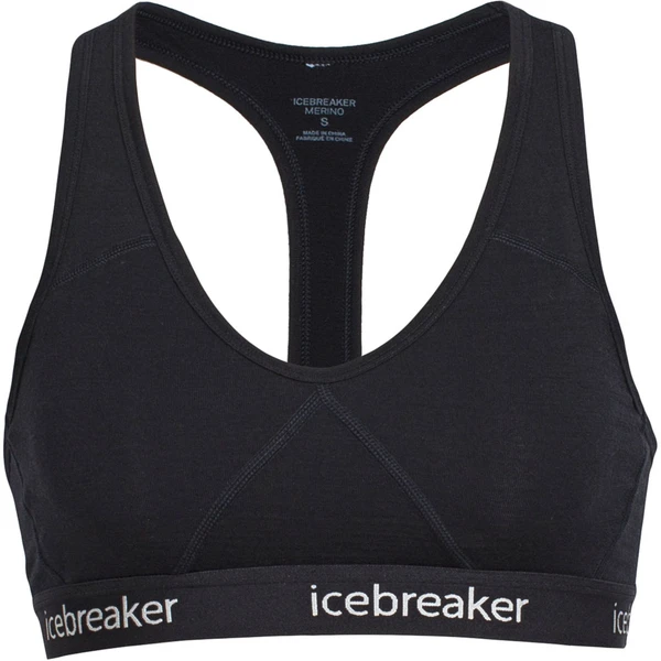 Icebreaker Sprite Racerback Sport-BH Black Damen 3 Icebreaker Sprite Racerback Sport-BH Black Damen