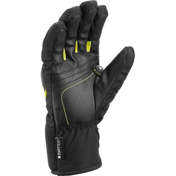 Leki Worldcup S Junior Fingerhandschuhe Black / Ice Lemon Kinder 4 Leki Worldcup S Junior Fingerhandschuhe Black / Ice Lemon Kinder - immagine 2