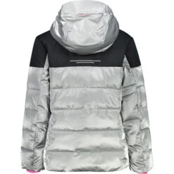 CMP Girl Snaps Hood Skijacke Silver / Nero Mel / Pink Fluo Kinder 6 CMP Girl Snaps Hood Skijacke Silver / Nero Mel / Pink Fluo Kinder -Vendite Sport Conrad 190481 331 245 02 a