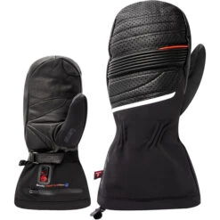 Lenz Heat Glove 6.0 Finger Cap Unisex - Ohne Akku - Fausthandschuhe Schwarz