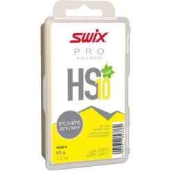 Swix HS10 Yellow, 0°/+10°C, 60g Gleitwachs