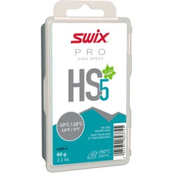 Swix HS5 Turquoise, -10°/-18°C, 60g Gleitwachs