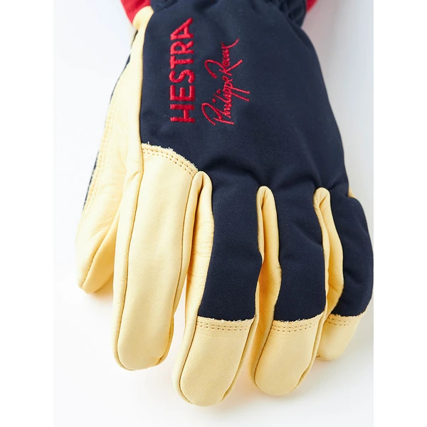 Hestra Philippe Raoux Classic Fingerhandschuhe Navy 5 Hestra Philippe Raoux Classic Fingerhandschuhe Navy - immagine 3