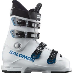 Salomon S/Max 60T L Skischuh White / Race Blue / Process Blue Kinder