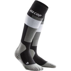 CEP Merino Compression Skisocken Grey Damen