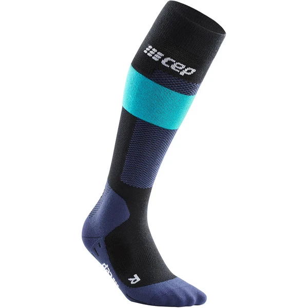 CEP Merino Compression Skisocken Blue Damen 5 CEP Merino Compression Skisocken Blue Damen - immagine 3
