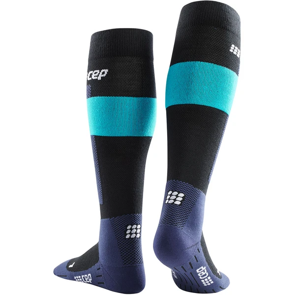 CEP Merino Compression Skisocken Blue Damen 4 CEP Merino Compression Skisocken Blue Damen - immagine 2