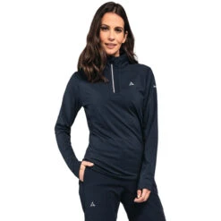 Schöffel Fiss Skishirt Navy Blazer Damen -Vendite Sport Conrad 319318 825 884 01 b